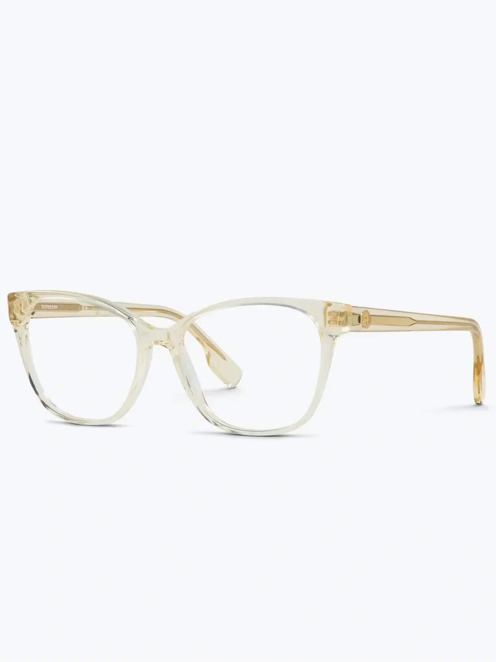 Burberry BE2345 Caroline Translucent Cream Cat-Eye Women's Glasses